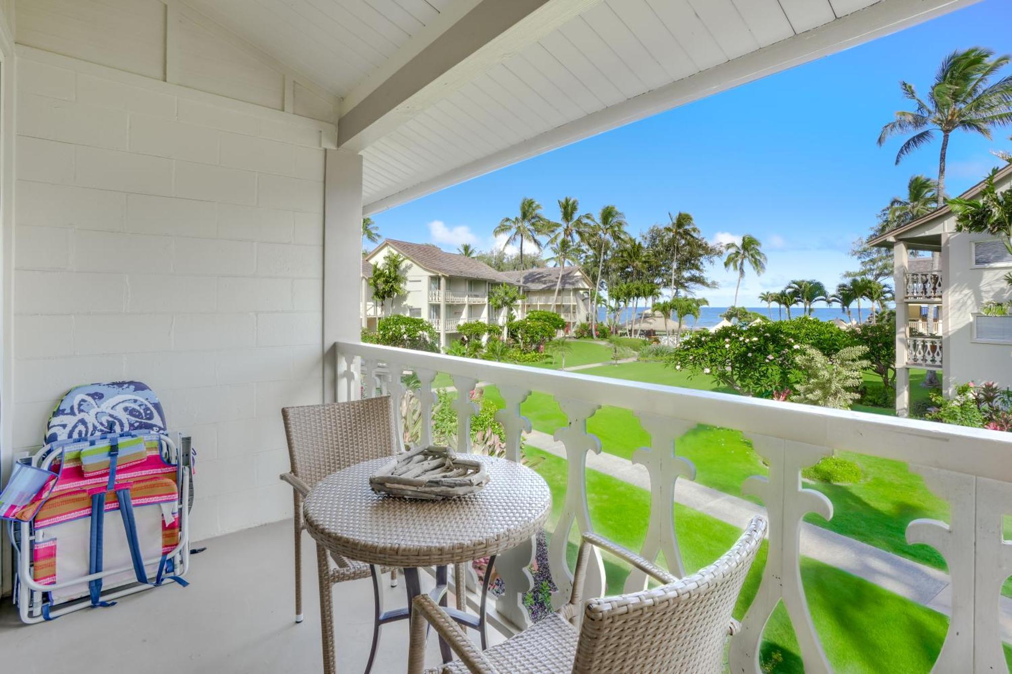 Seaview At The Islander On The Beach Oceanview Studio 201 Kapa'a Esterno foto